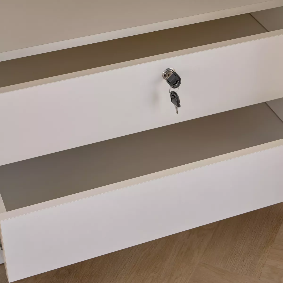 Viera 6-Door Wardrobe with Drawers - Image 3