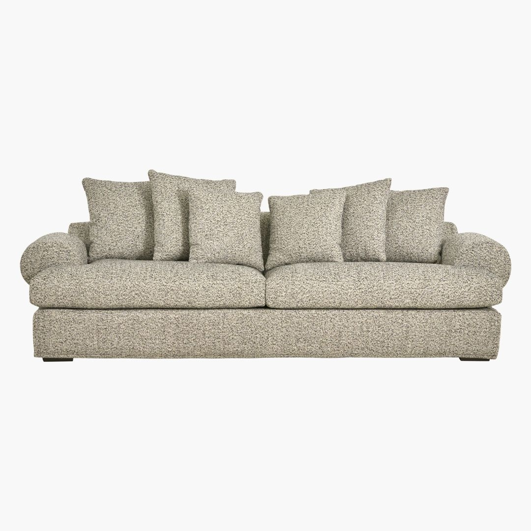 4-Seater Fabric Sofa