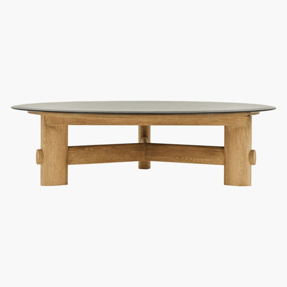 Athol Coffee Table – Oak Wood - Image 3
