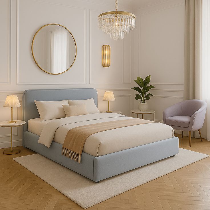 Plain Design Bed - Image 3