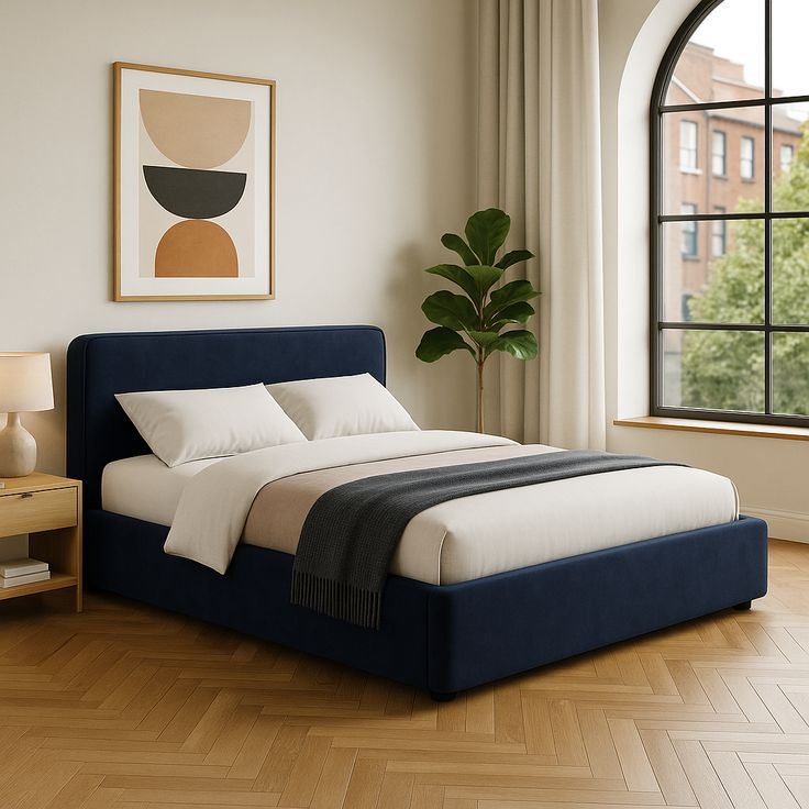 Plain Design Bed - Image 4