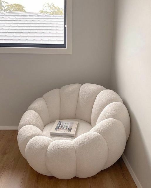 Nordic Pumpkin Lazy Armchair