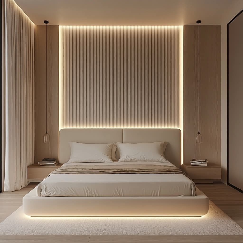 Luxe Wall Panel Bed