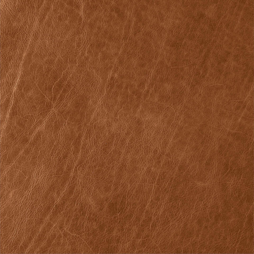 Modern Low-Slung Leather Lounge Chair - Image 3