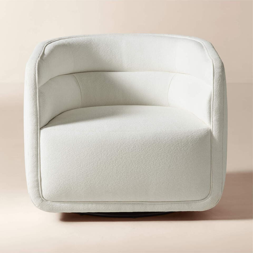 Tufted Accent Swivel Chair